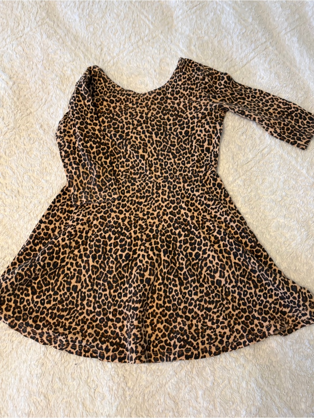 Old Navy Leopard PrintDress - Black & Brown